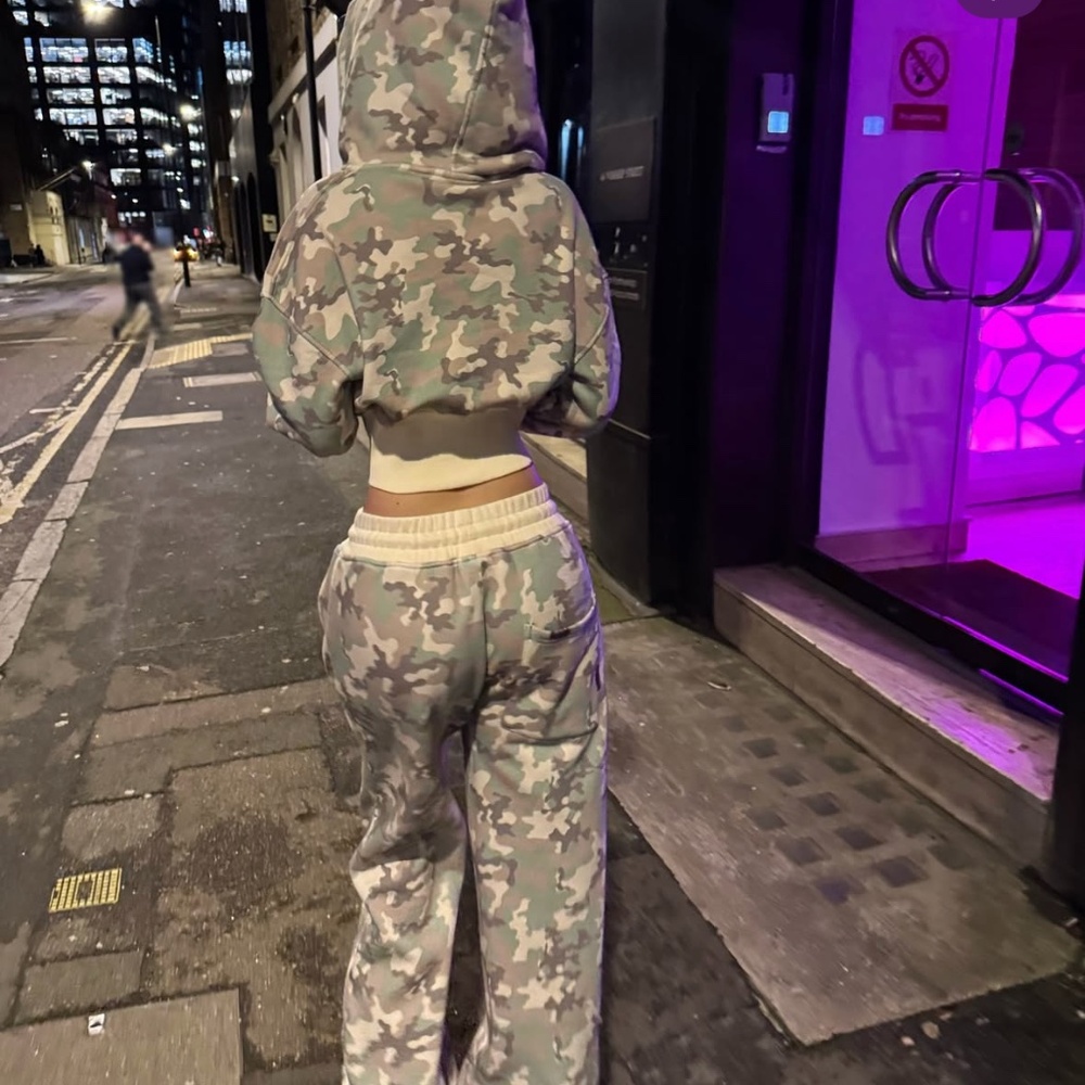 Hidden cult camo hoodie